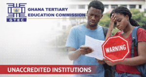 GTEC releases list of 62 unrecognised institutions in Ghana and abroad April 2026