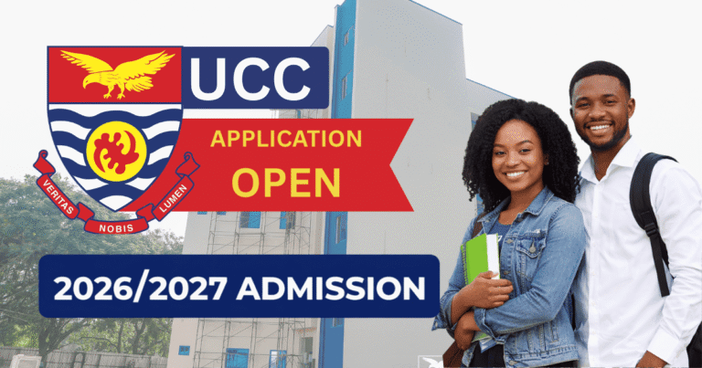UCC admission 2026 2027 application open University of Cape Coast